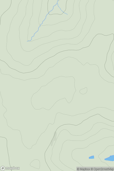 Thumbnail image for Black Hill [South East England] showing contour plot for surrounding peak